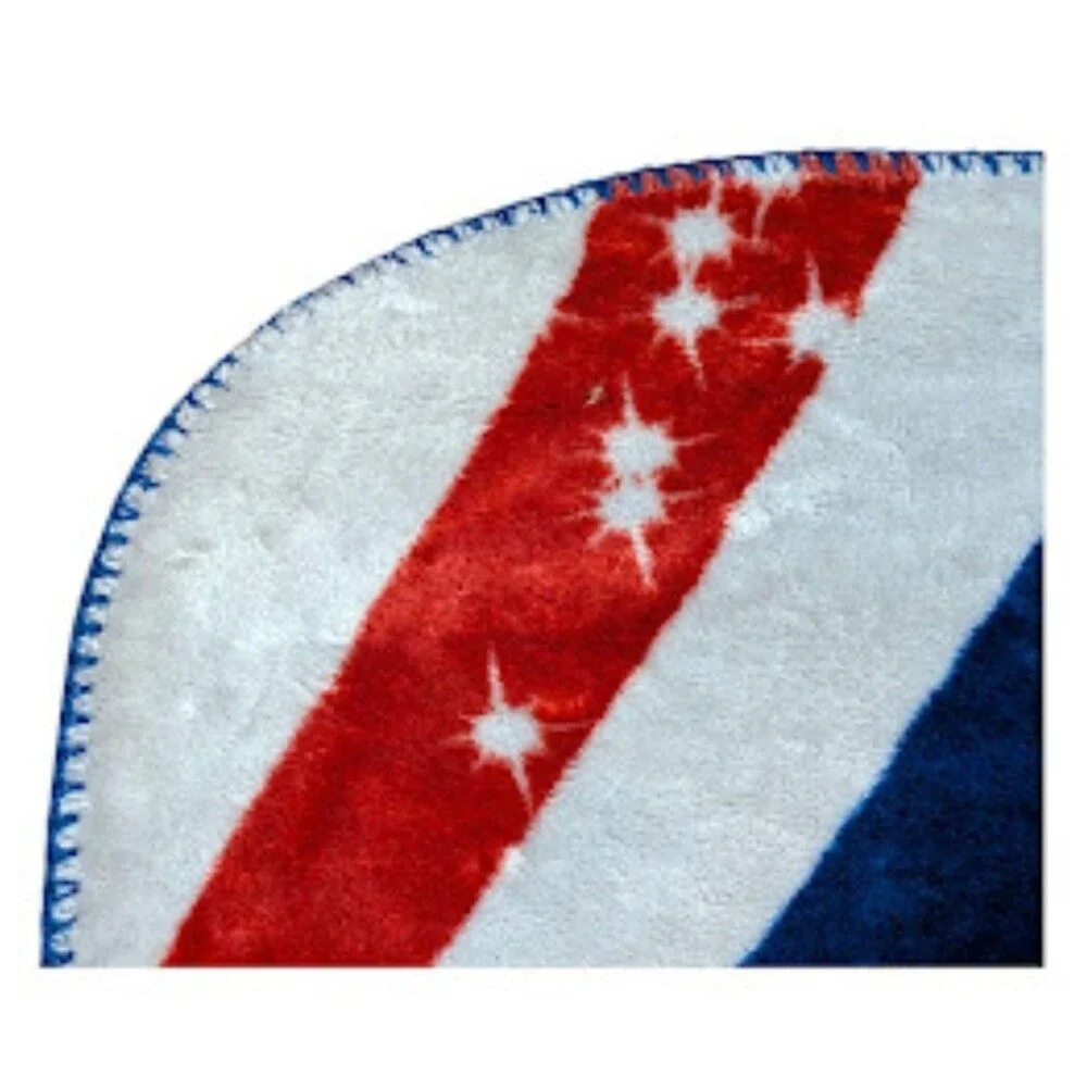 Doraemon Captain America Fleece Blanket Throw Marvel Crossover Japan Anime